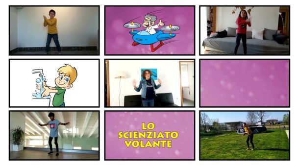 Lo Scienziato Volante - canzone ballo coronavirus bambini