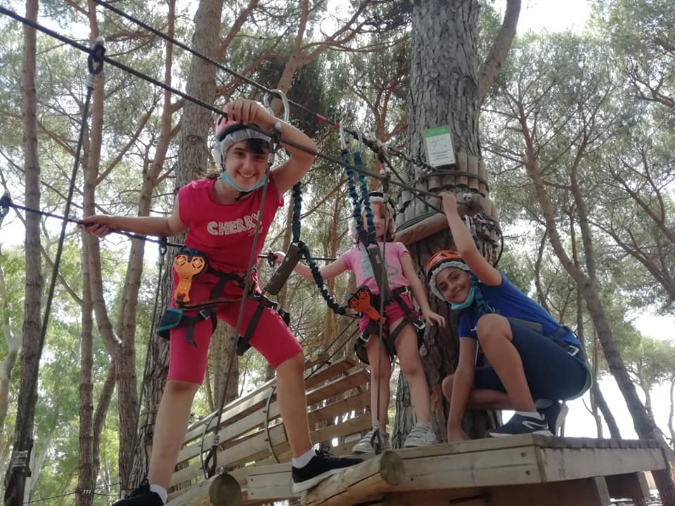 Attrazioni Lazio Parco Avventura Fregene bambini