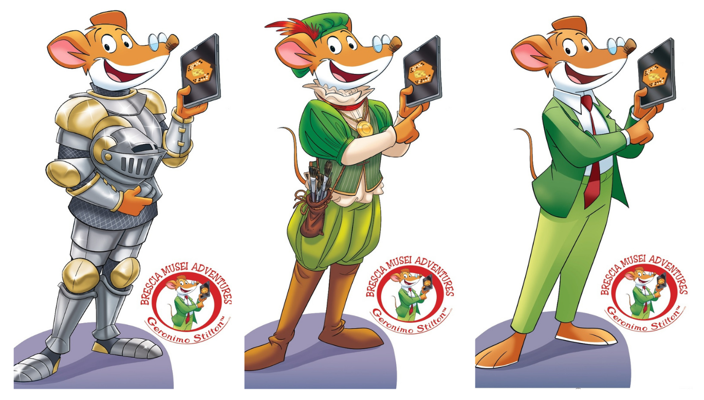 Musei Brescia app geronimo Stilton