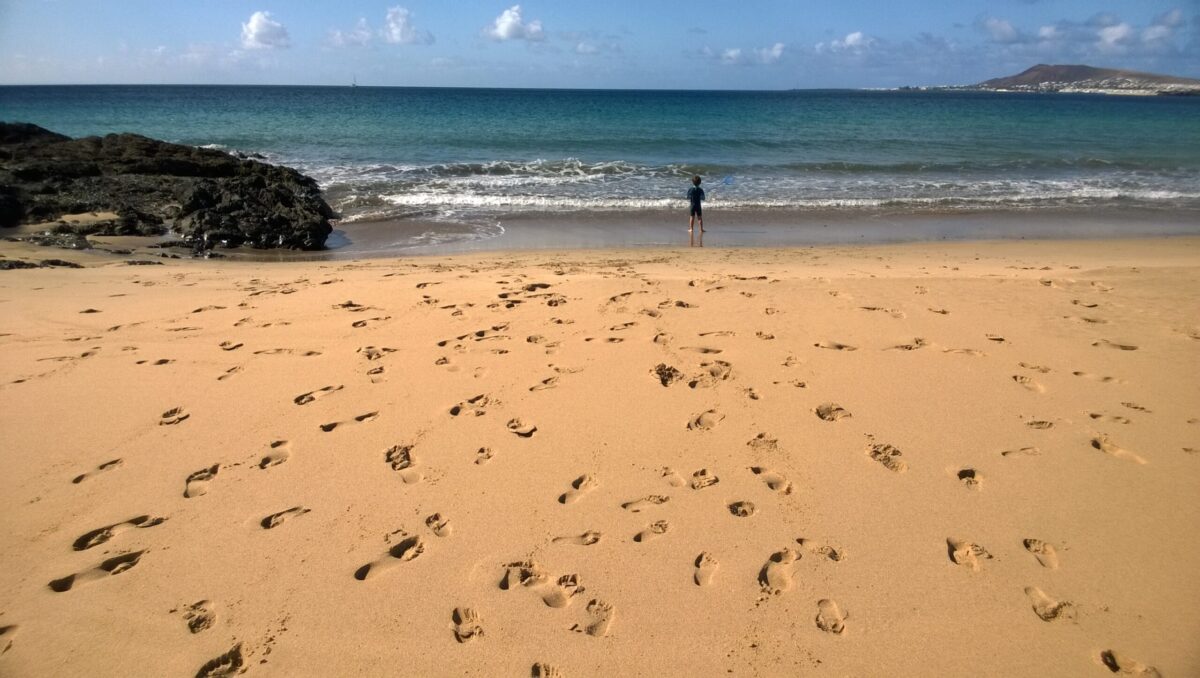 Lanzarote con i bambini Playa de Papagayo 2