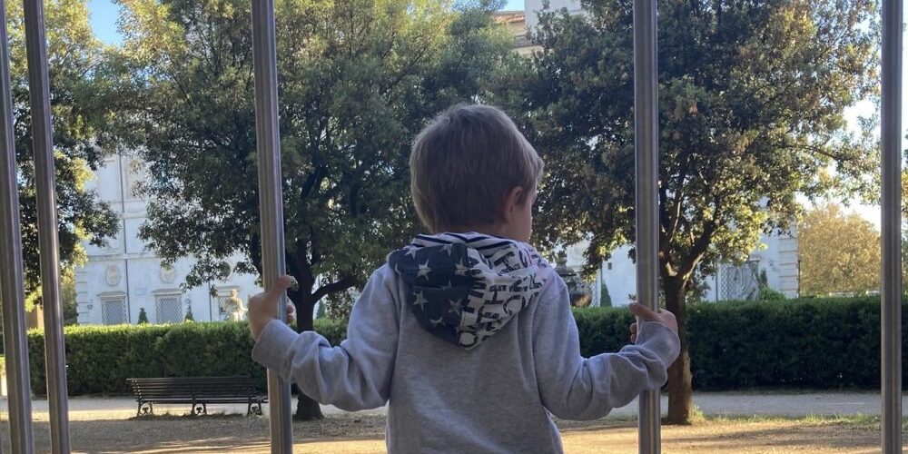 roma villa borghese con bambino roma villa borghese con bambino