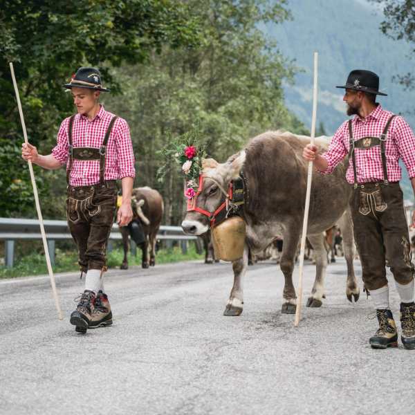 Montagna settembre Latte in festa E DESMALGHJADA Rabbi (TN)