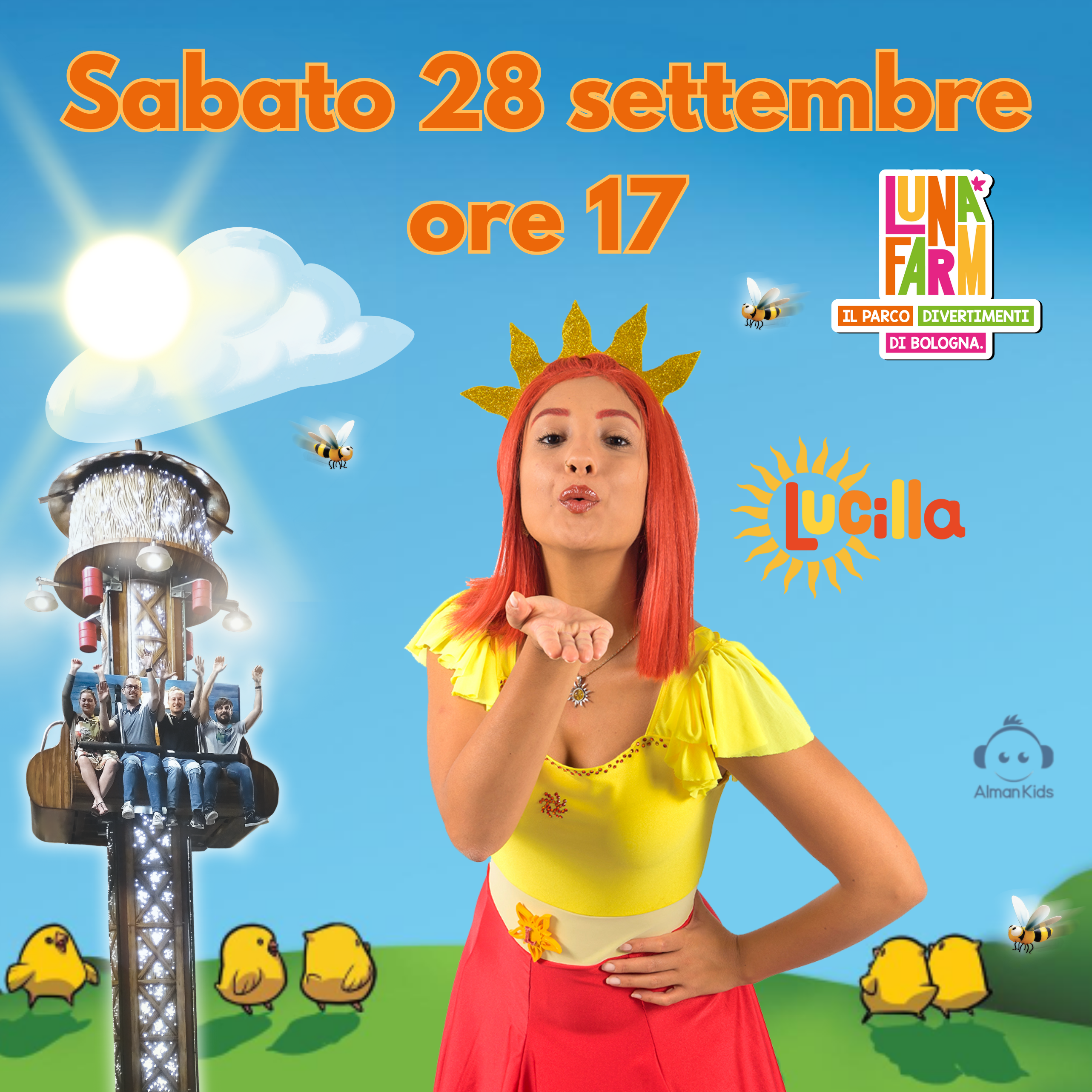 Grandi ospiti per grandi eventi a Luna Farm