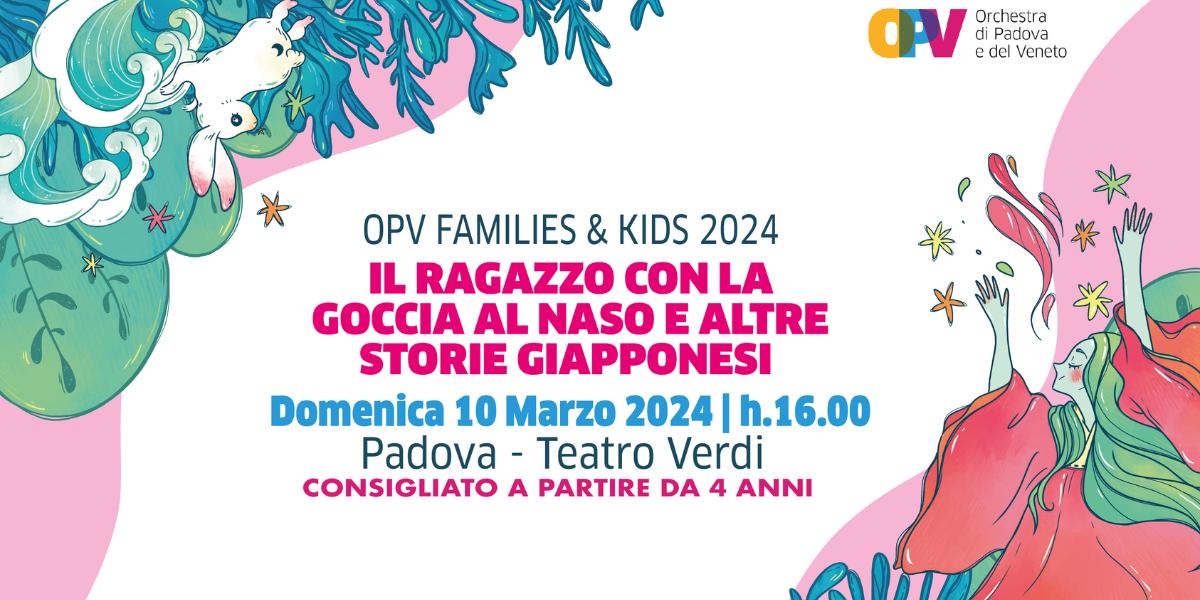 il ragazzo con la goccia al naso OPV FAMILIES&KIDS 2024