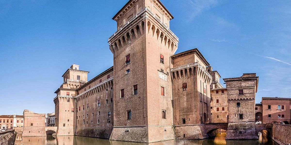 Ferrara Castello Estense, siti Unesco in Emilia Romagna