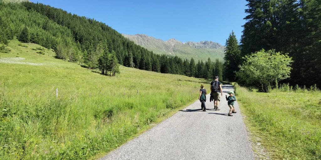 Sentiero A 49 in Val Casies con i bambini