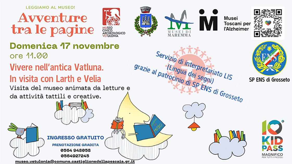 Vivere nell’antica Vatluna. In visita con Larth e Velia