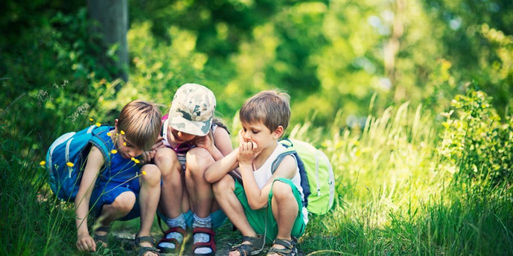 Esplorare la natura con i bambini