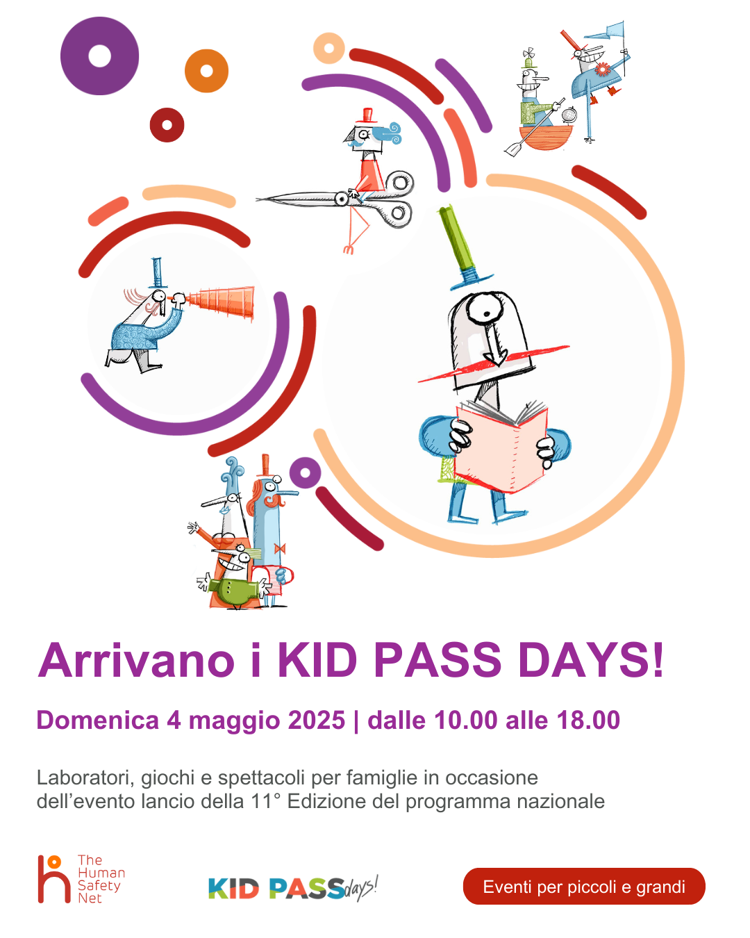 Arrivano i KID PASS DAYS!