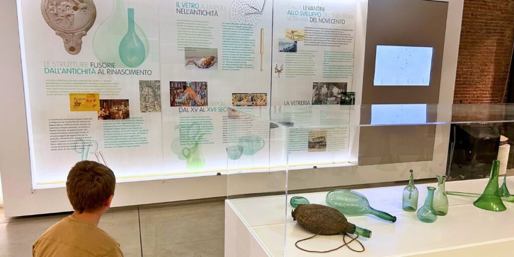 Museo del Vetro di Empoli scopri il vetro verde toscano con la tua famiglia
